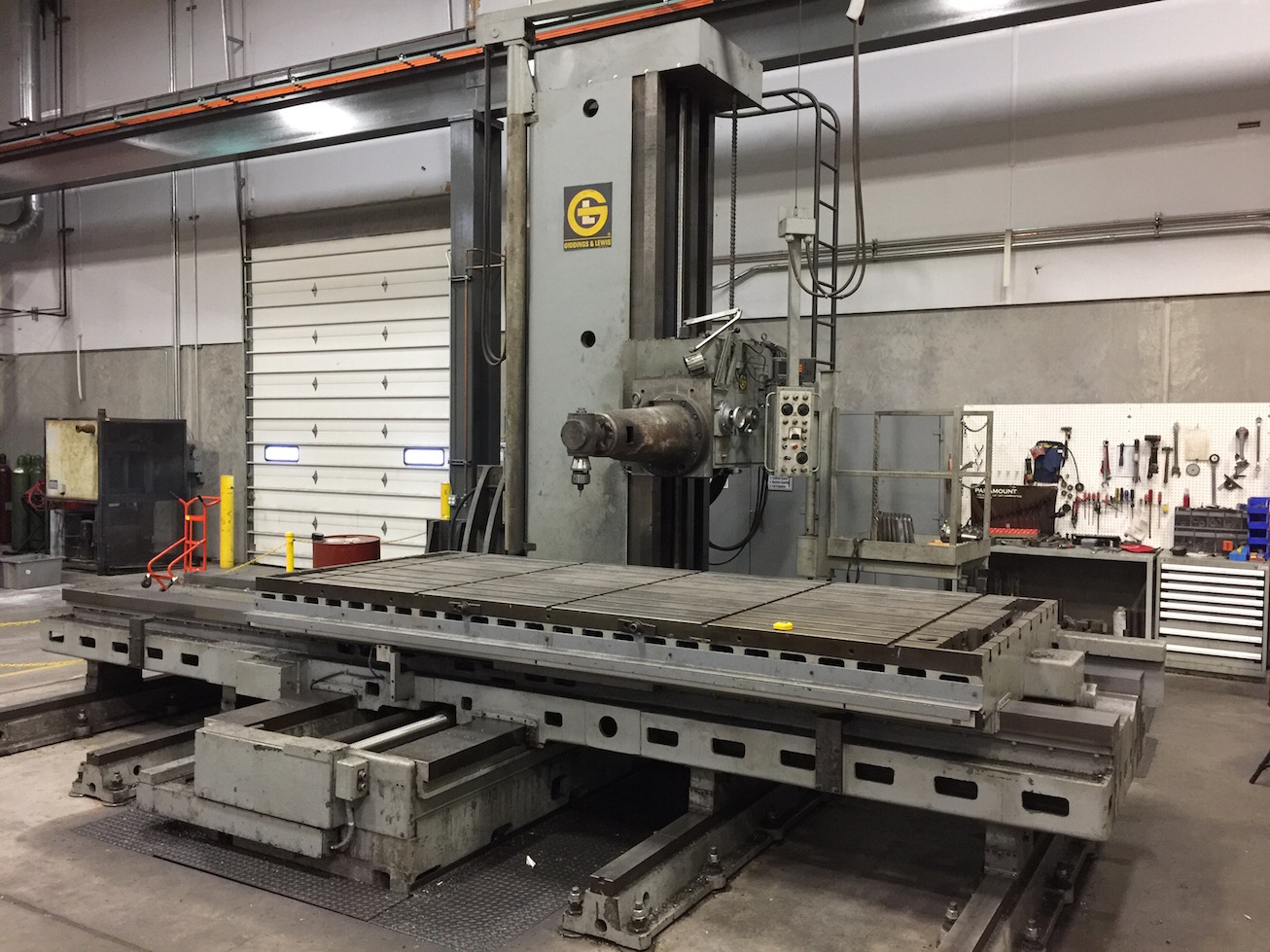 5" GIDDINGS & LEWIS ... HORIZONTAL BORING MILL